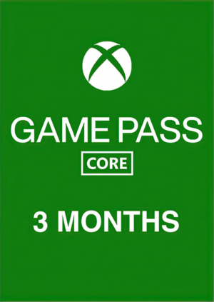 Xbox Game Pass Core - 3 Month Membership